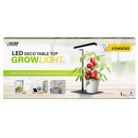 FEIT ELECTRIC Grow Light and Stand GLP17BTABLE14LD